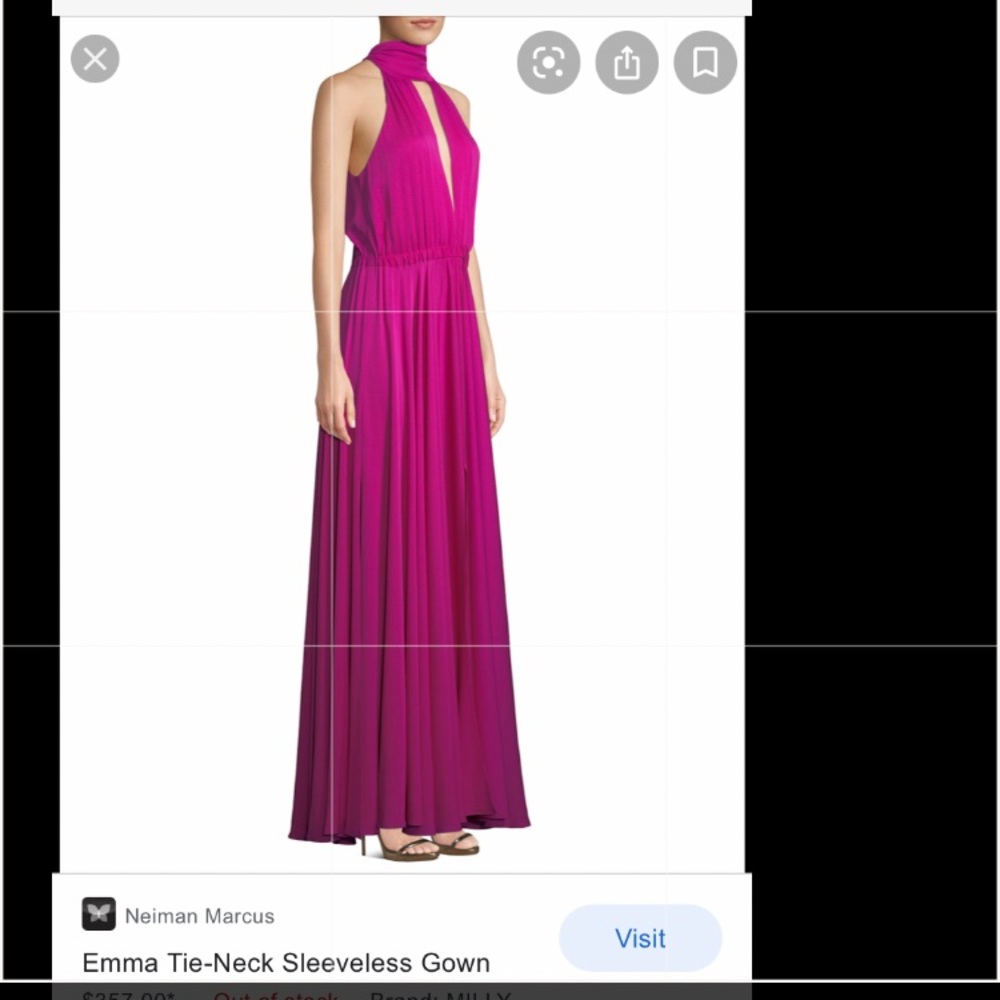 MIlly Emma tie neck dress